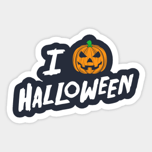 Halloween Lover Jack O' Lantern Sticker